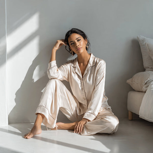 🌸 How to Style Satin Pajamas for Every Occasion – FlairLady™