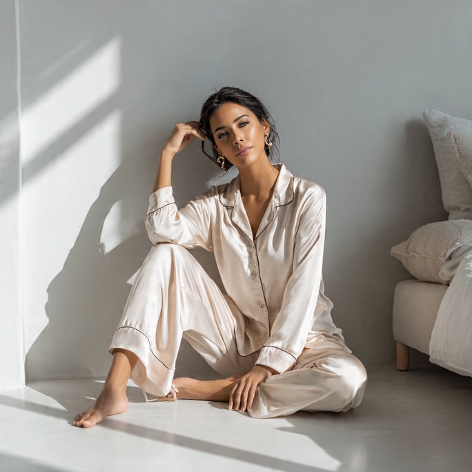 🌸 How to Style Satin Pajamas for Every Occasion – FlairLady™
